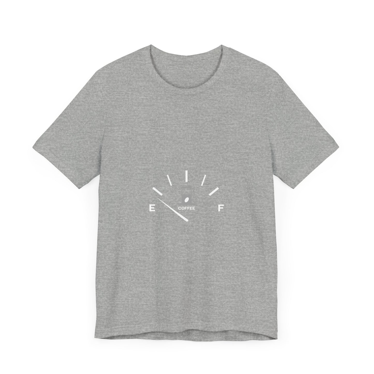 "Fuel Your Day: Coffee Gauge Tee"