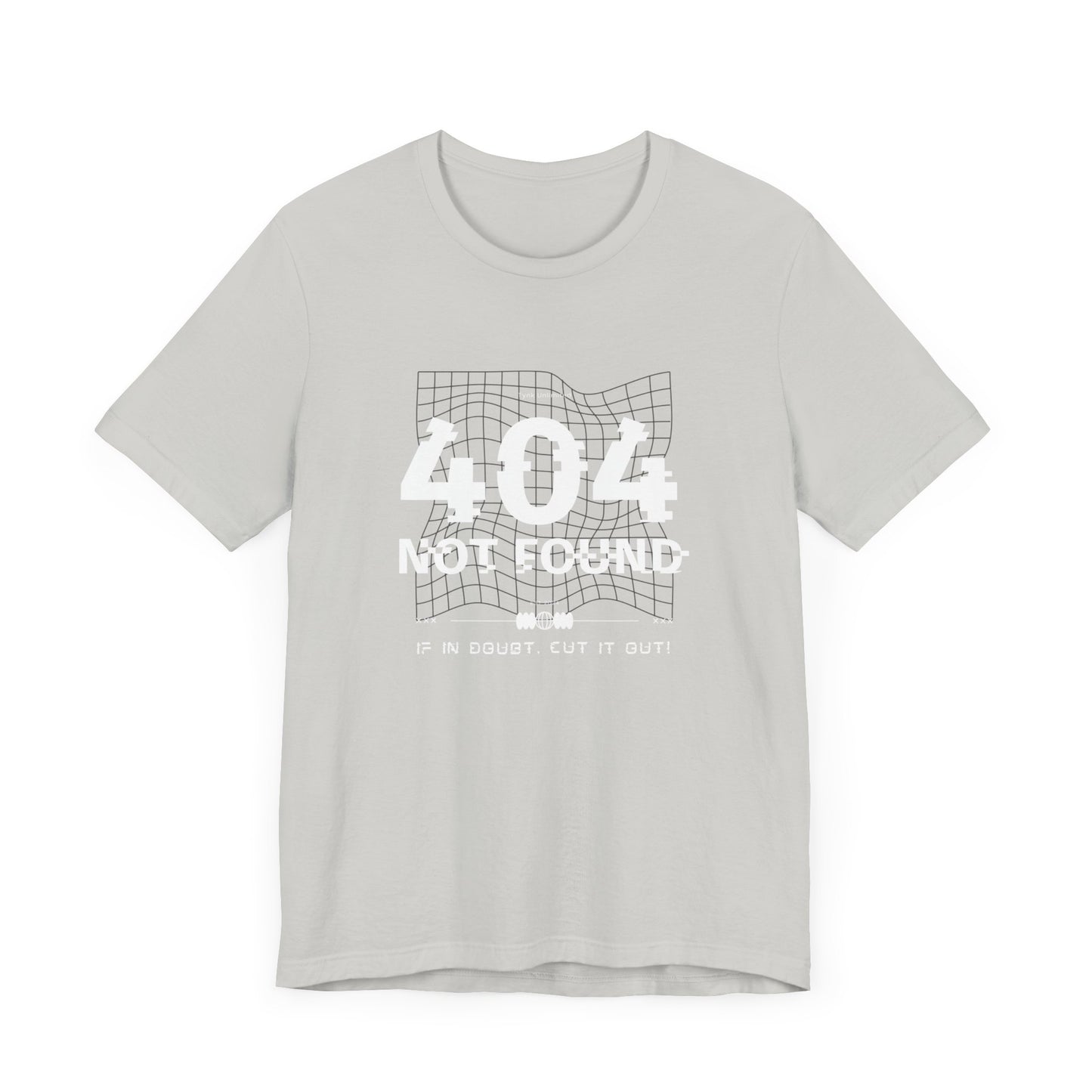 "404 Not Found: The Ultimate Glitch Tee for Tech Rebels"