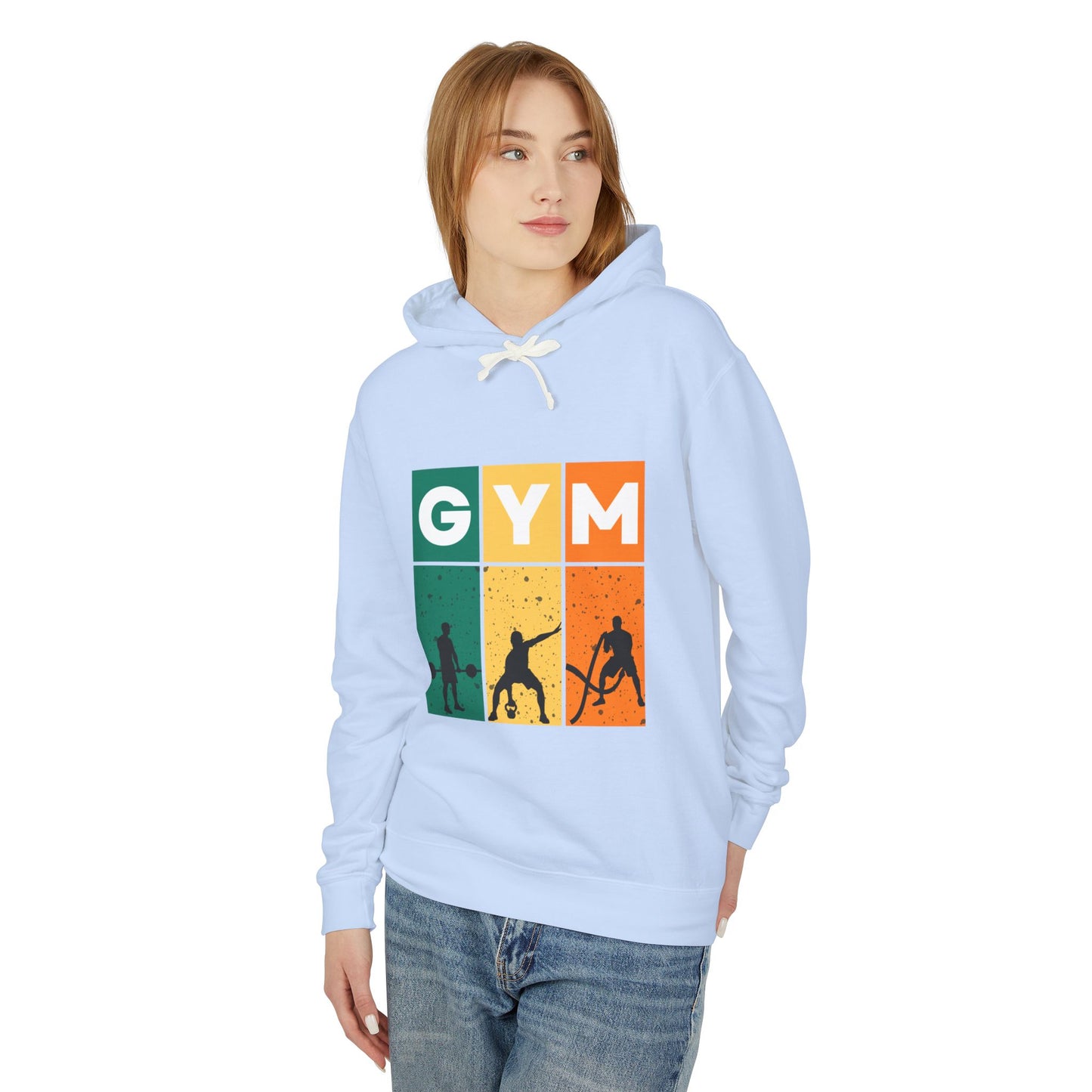 "Color Block Gym Hoodie: Elevate Your Workout Style!"