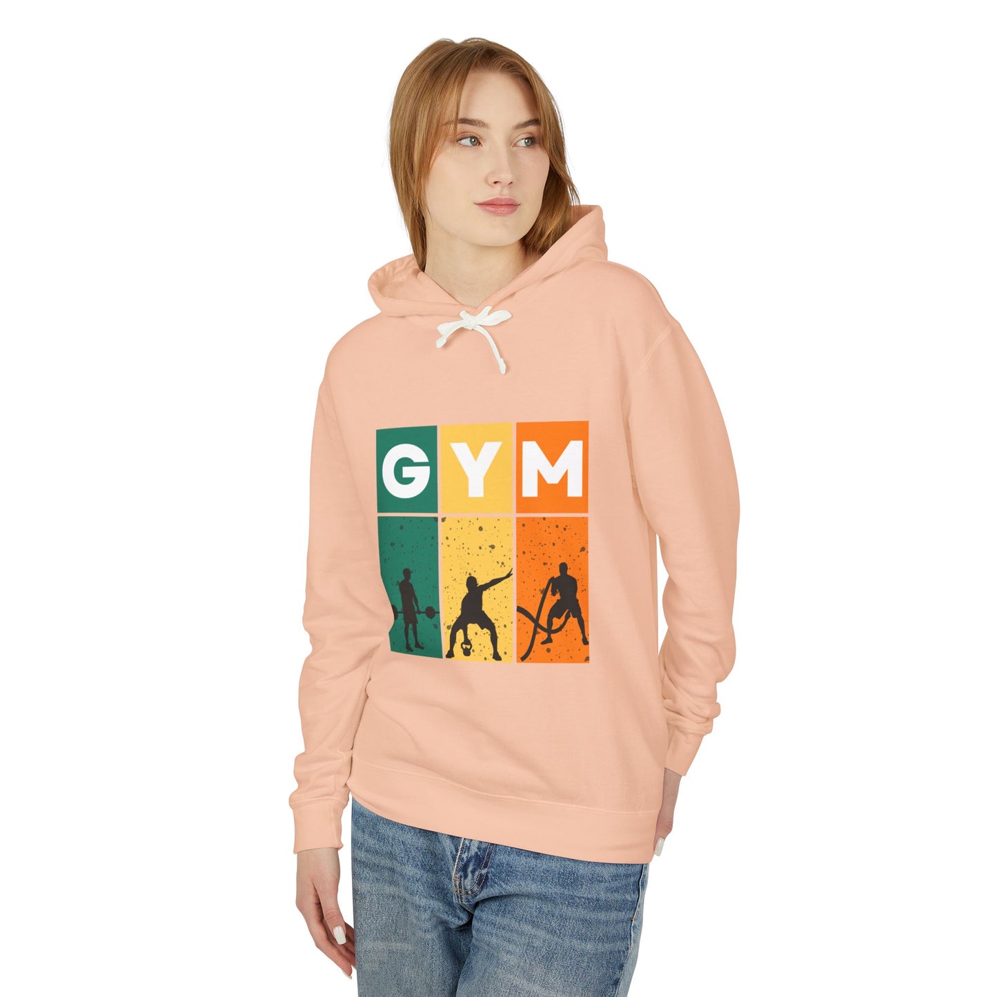 "Color Block Gym Hoodie: Elevate Your Workout Style!"