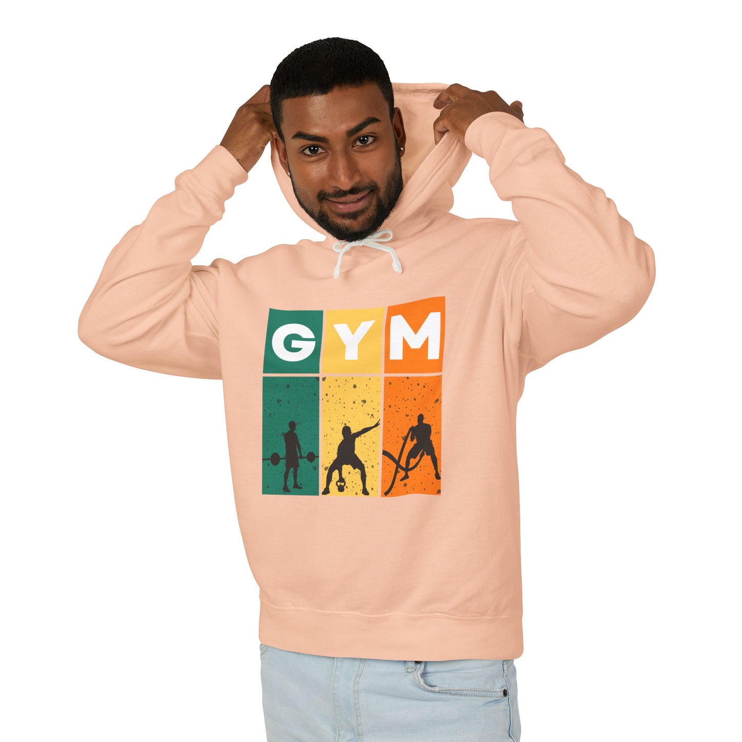 "Color Block Gym Hoodie: Elevate Your Workout Style!"