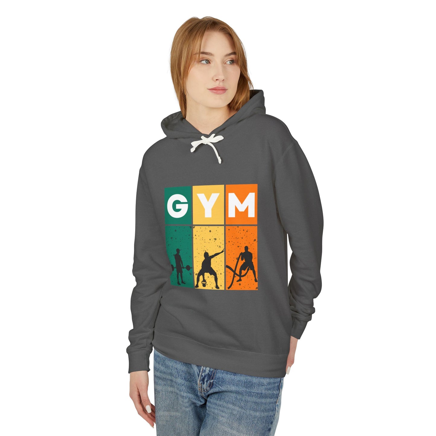 "Color Block Gym Hoodie: Elevate Your Workout Style!"