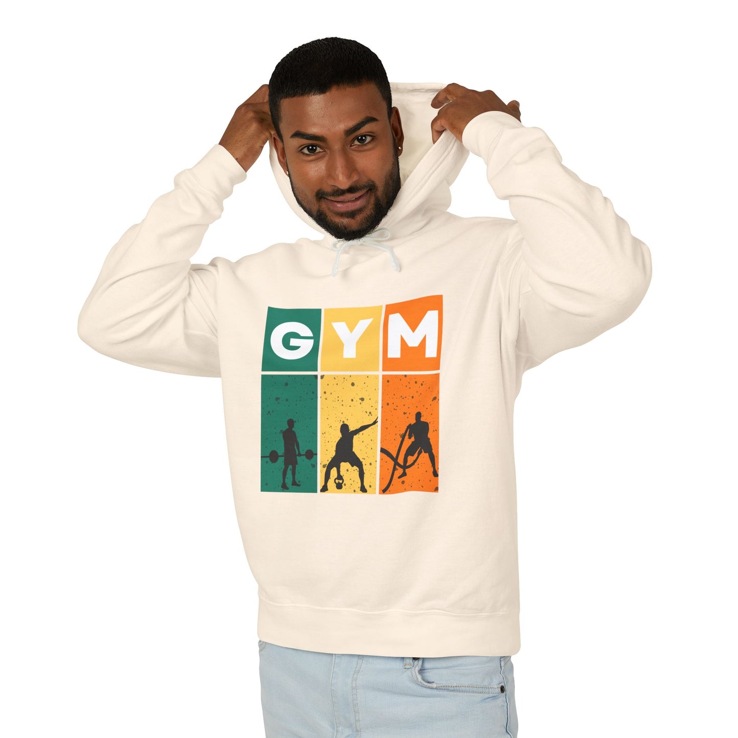 "Color Block Gym Hoodie: Elevate Your Workout Style!"