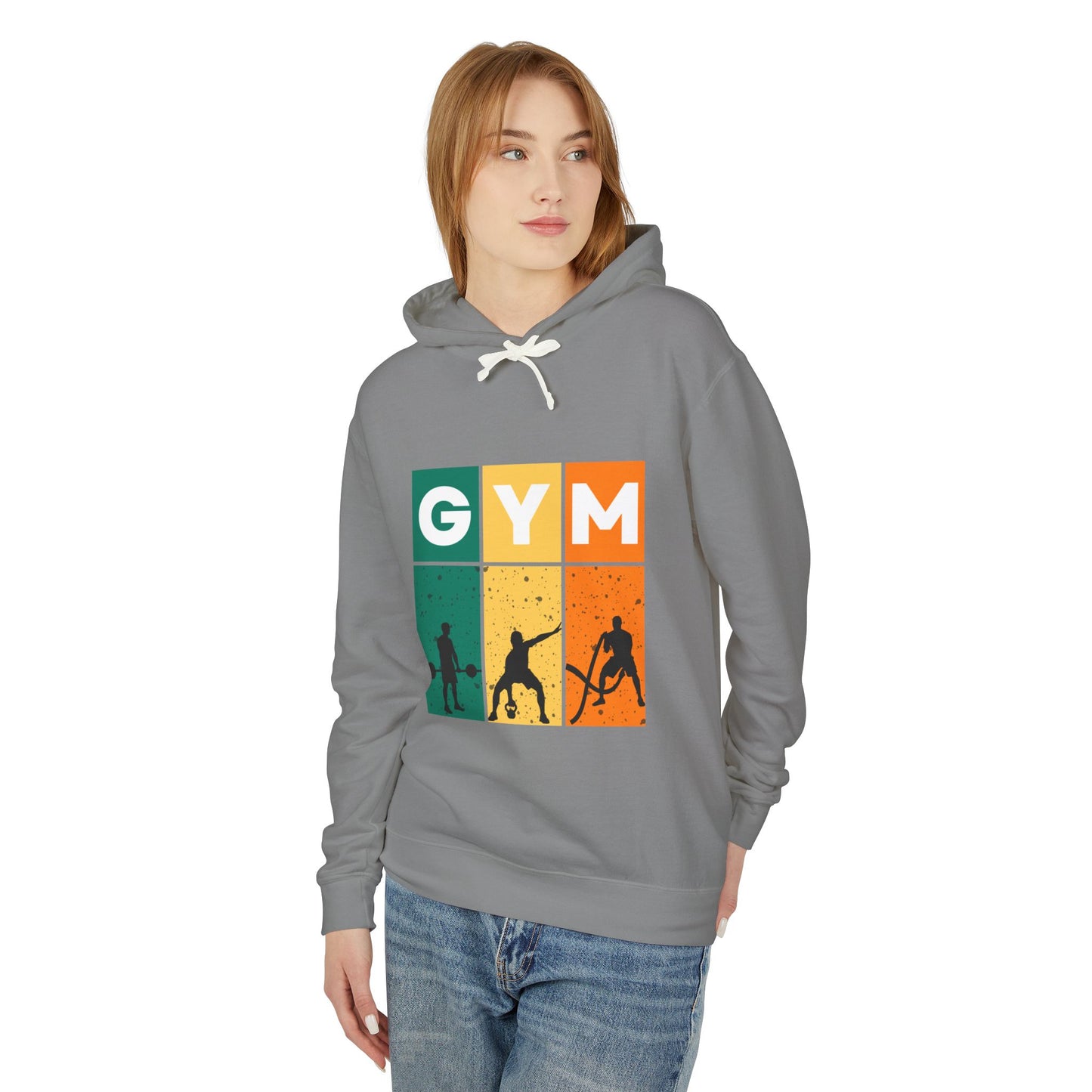 "Color Block Gym Hoodie: Elevate Your Workout Style!"