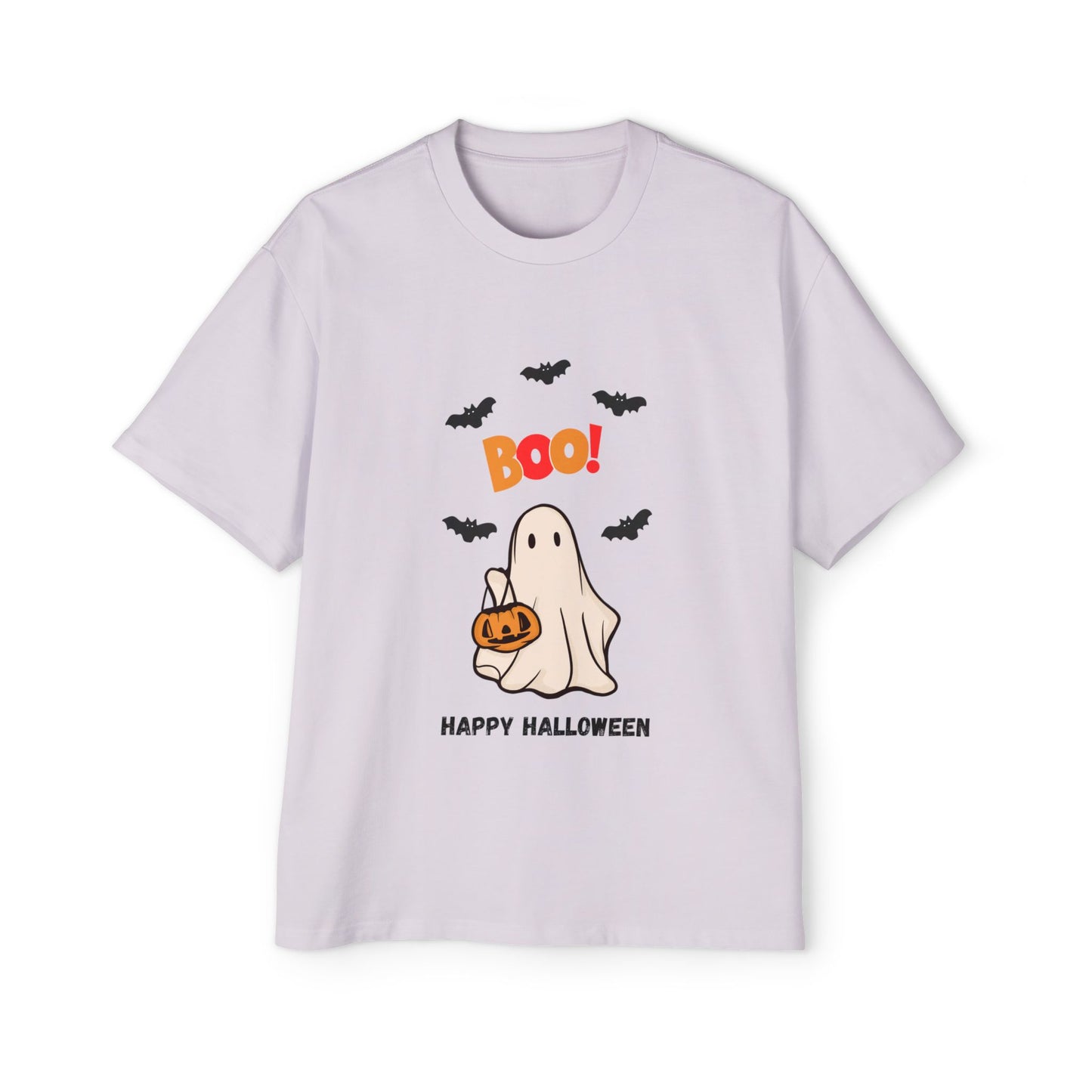 "Boo! Spooky Ghost Tee for a Happy Halloween"