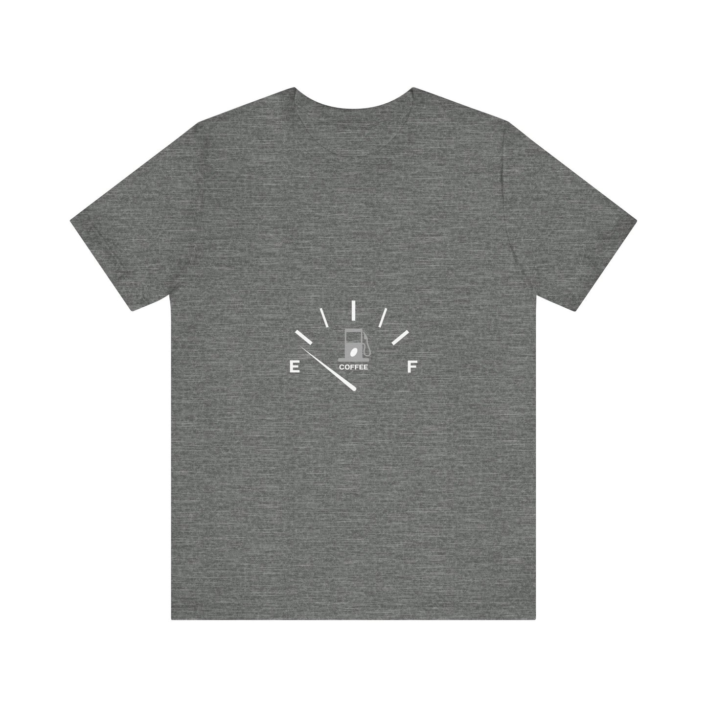 "Fuel Your Day: Coffee Gauge Tee"