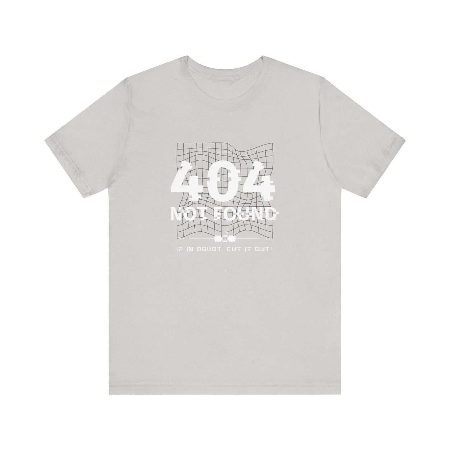 "404 Not Found: The Ultimate Glitch Tee for Tech Rebels"