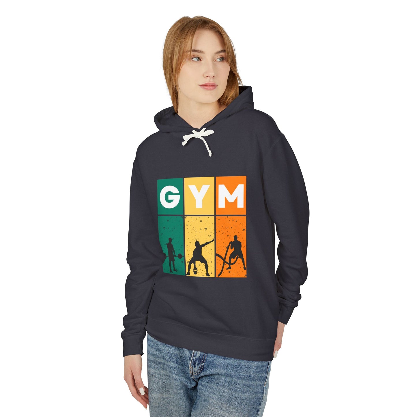 "Color Block Gym Hoodie: Elevate Your Workout Style!"