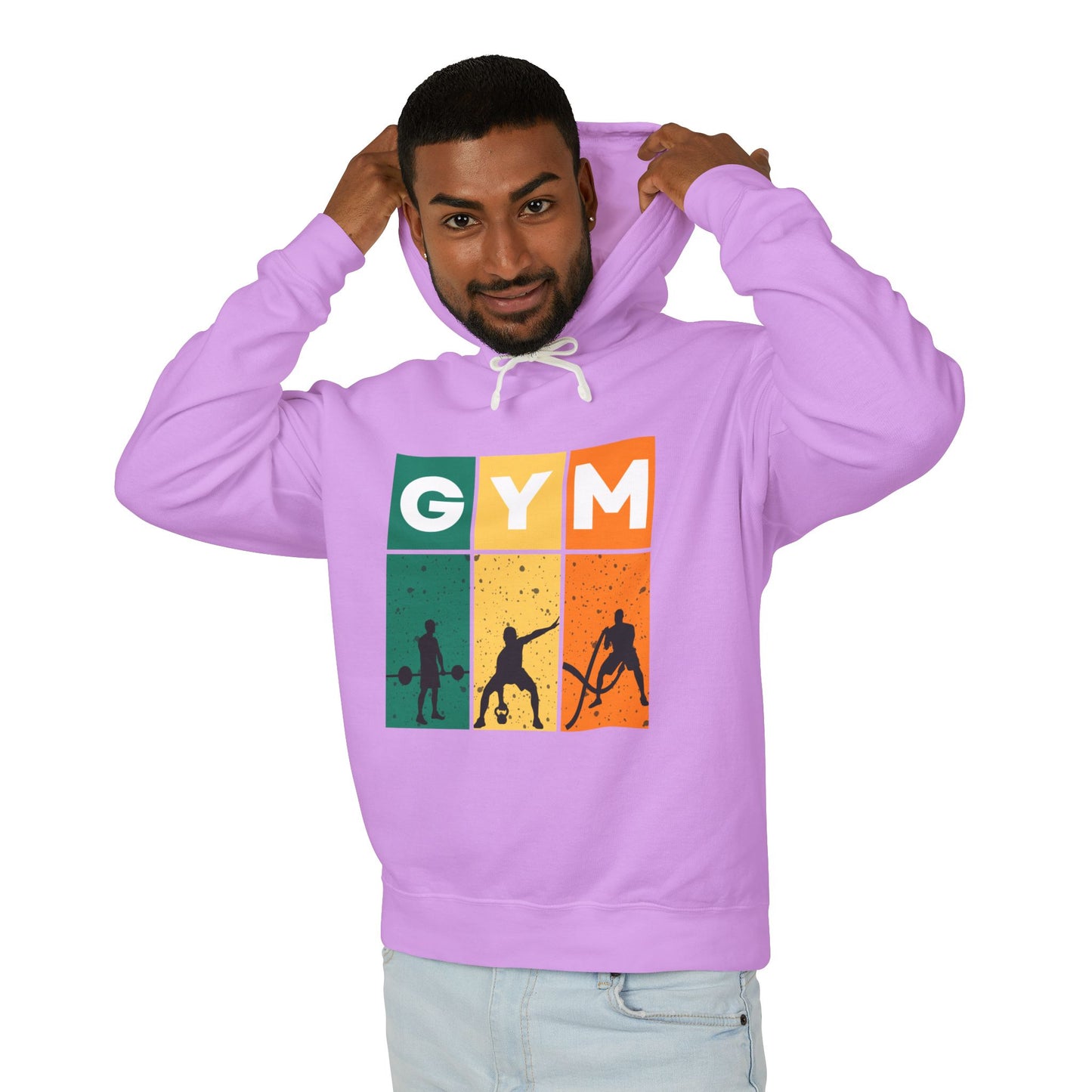 "Color Block Gym Hoodie: Elevate Your Workout Style!"