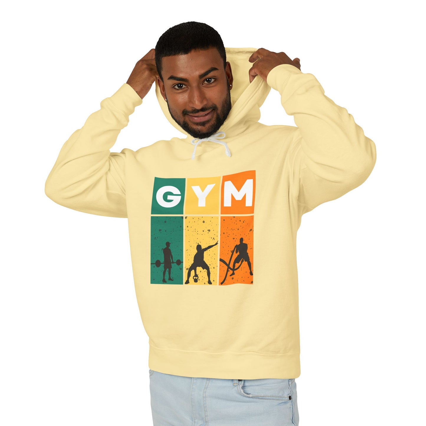 "Color Block Gym Hoodie: Elevate Your Workout Style!"