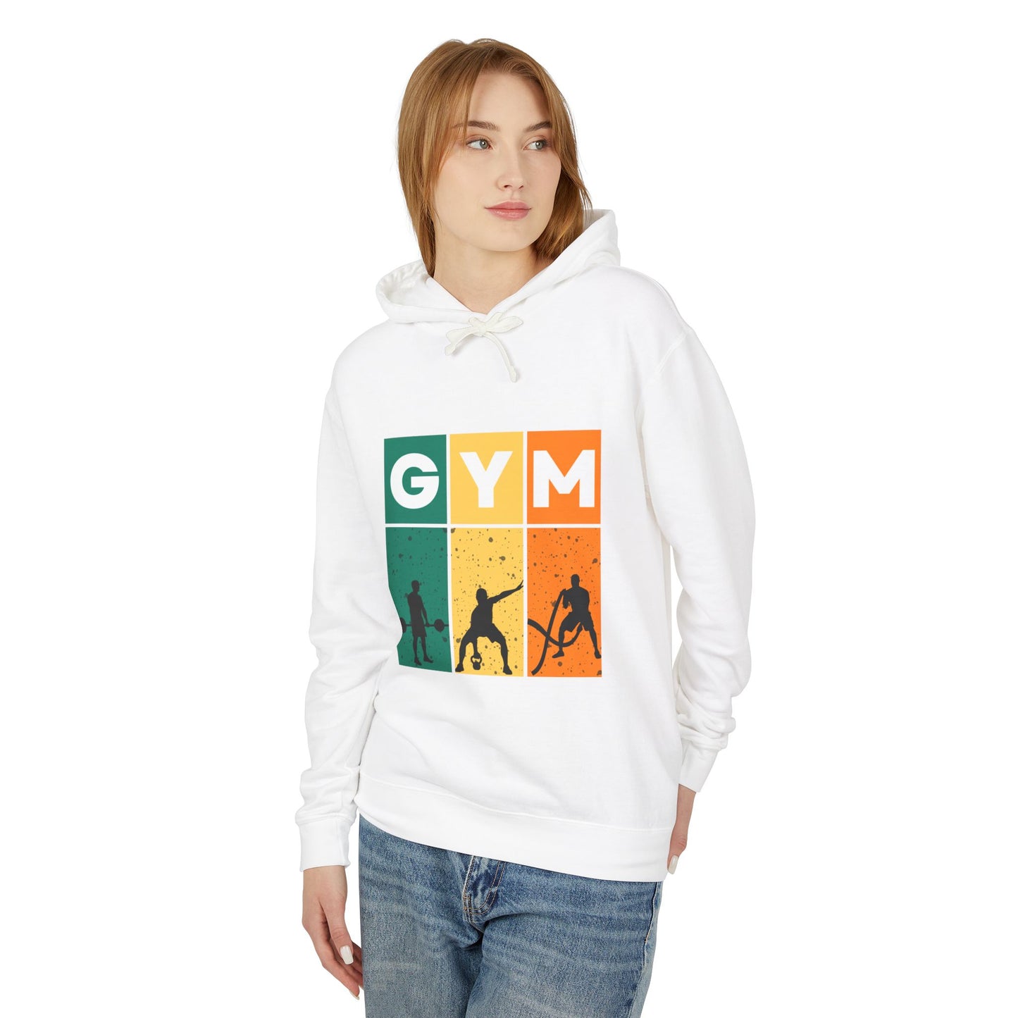 "Color Block Gym Hoodie: Elevate Your Workout Style!"